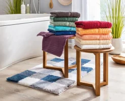 Online Vossen Duschtuch Vienna Style 67 x 140 cm Dunkelblau