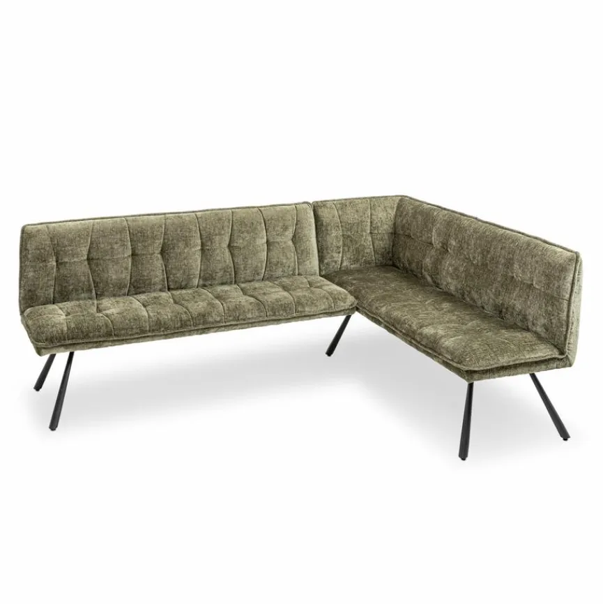 Discount BOOOM Eckbank Niza Grün