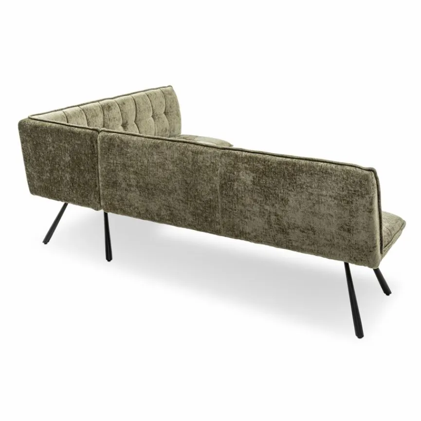 Discount BOOOM Eckbank Niza Grün