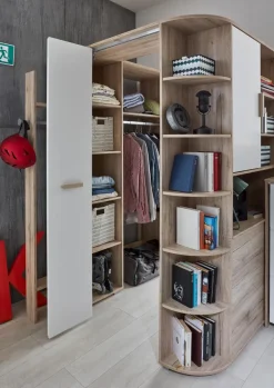 Best WIMEX Eckkleiderschrank Cariba Eiche