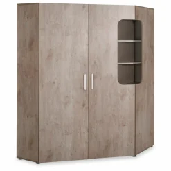 Best Rudolf Eckkleiderschrank Max-I Grau