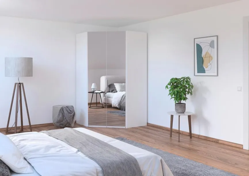 rauch ORANGE Eckschrank Vareno 126 x 224 cm