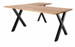 Sale WOLFMÖBEL Eckschreibtisch Bandung Sheesham