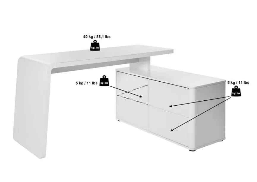 Jahnke Eckschreibtisch CSL 465 E