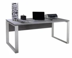 Composad Eckschreibtisch Disegno Betonoptik