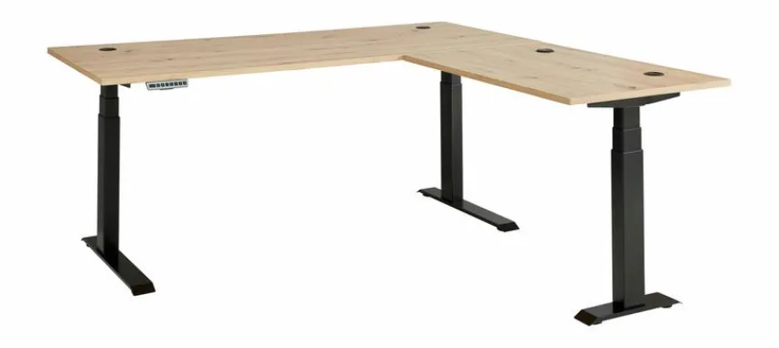 Sale Innostyle Eckschreibtisch elektrisch Memphis Eiche Artisan