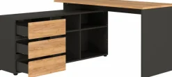 Clearance Germania Eckschreibtisch Lissabon Graphit