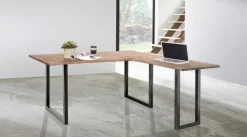 WOLFMÖBEL Eckschreibtisch Live Akazie