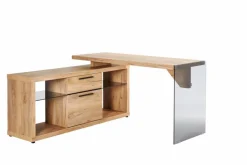 Best Jahnke Eckschreibtisch LUX C 150 E Eiche