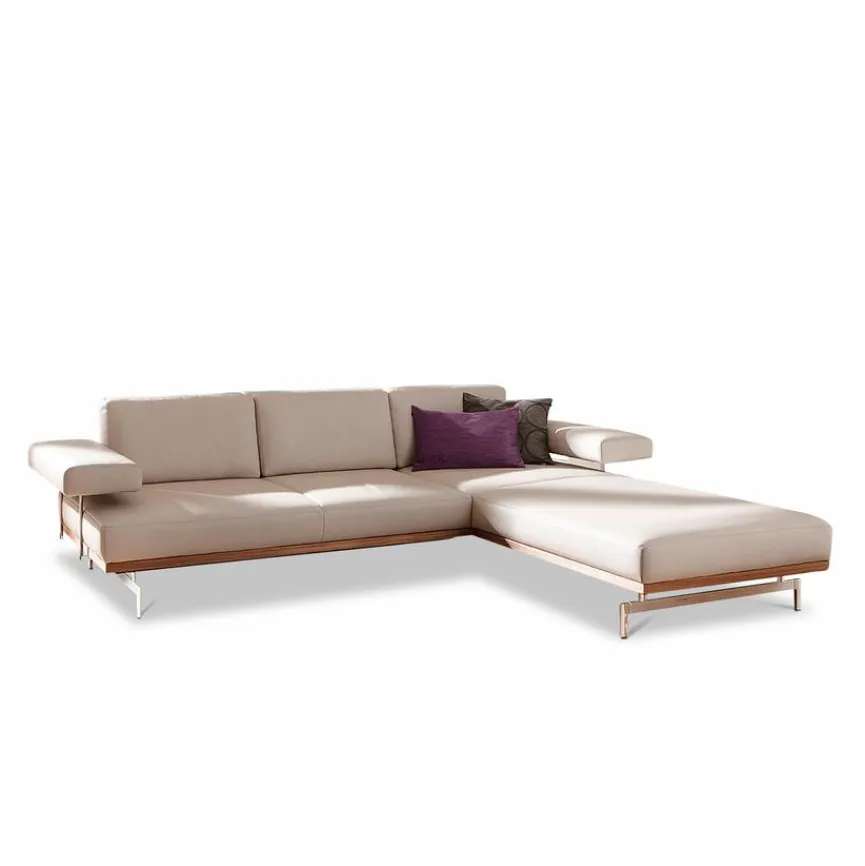 Hot JOOP! Ecksofa 24/7 (8106) Nebel