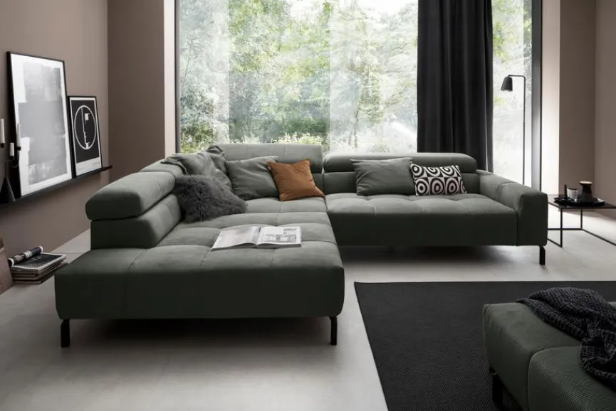 Discount Sormani Ecksofa Pisa Olive