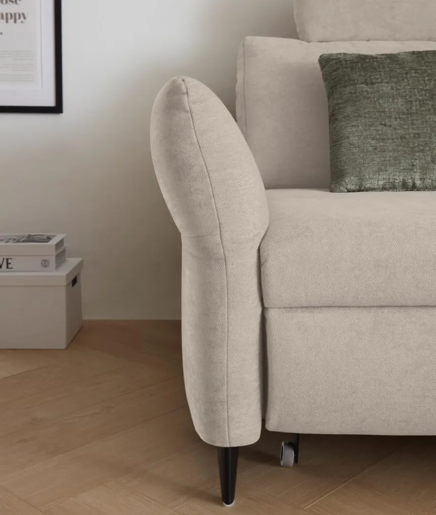 Outlet set one by Musterring Ecksofa Bakersfield Mandel