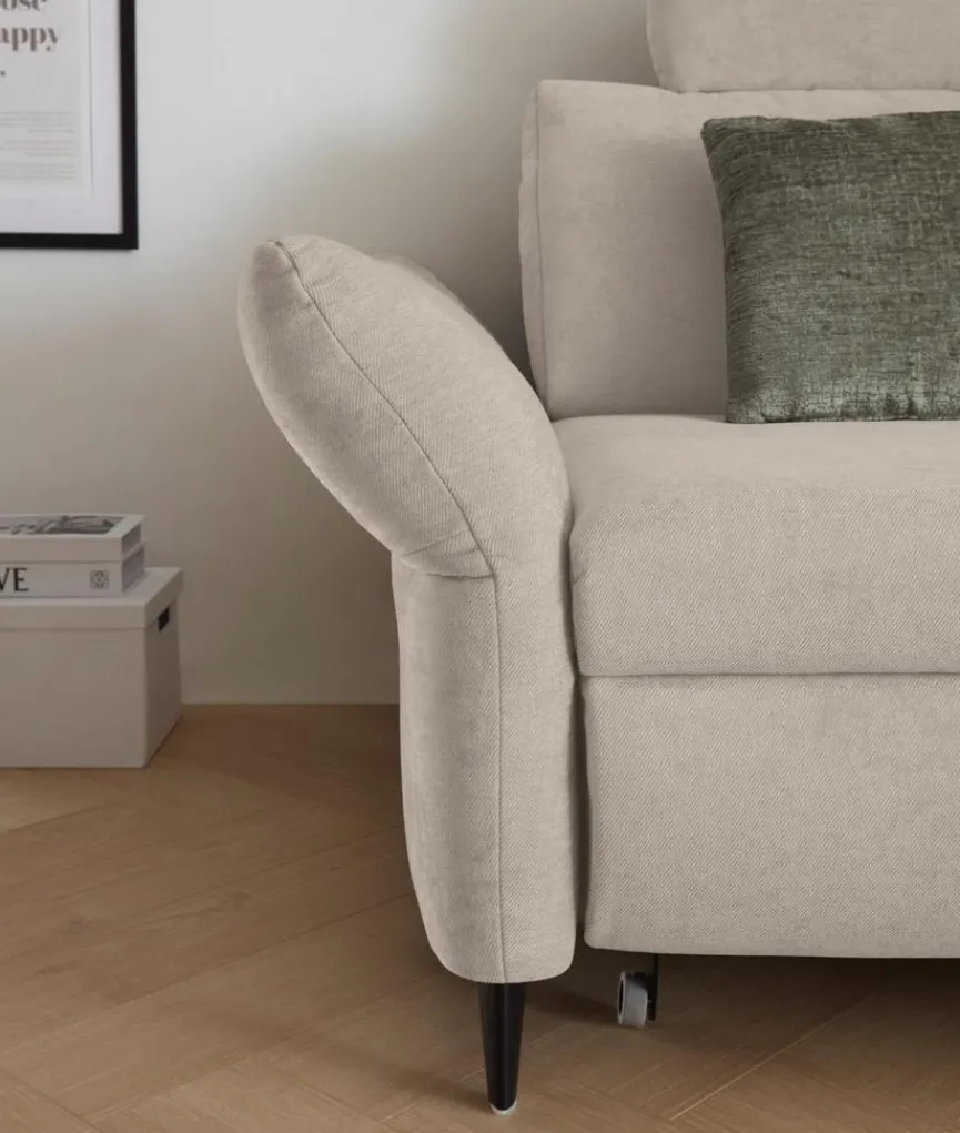 Outlet set one by Musterring Ecksofa Bakersfield Mandel