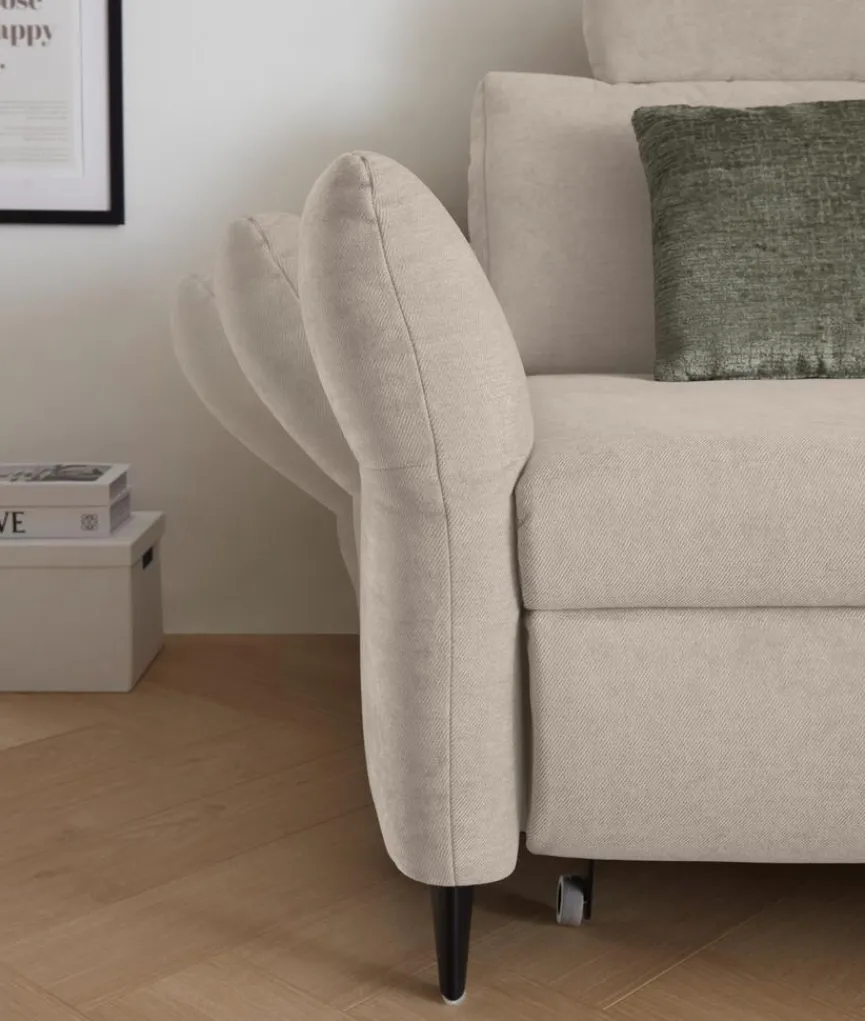 Outlet set one by Musterring Ecksofa Bakersfield Mandel