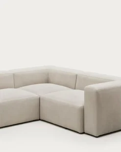 New Kave Home Ecksofa Blok Beige