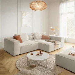 Online DAHEIM Ecksofa Carlton White