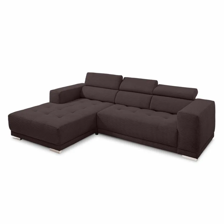 Hot SOMETA Ecksofa Cocoon Cord Braun
