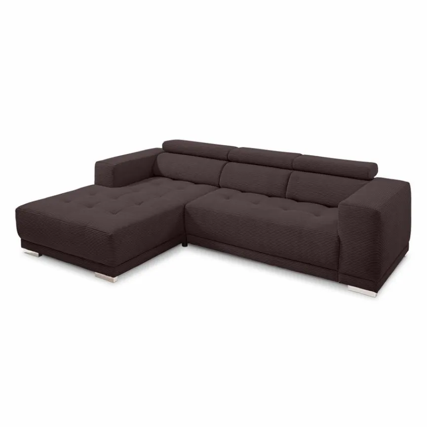 Hot SOMETA Ecksofa Cocoon Cord Braun