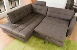 Ecksofa Dallas Quartz Grey