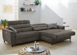 Best Ecksofa Double-One Braun