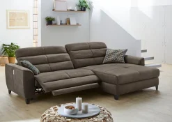 Best Ecksofa Double-One Braun
