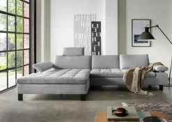 Outlet Ecksofa Florida Agate Grey