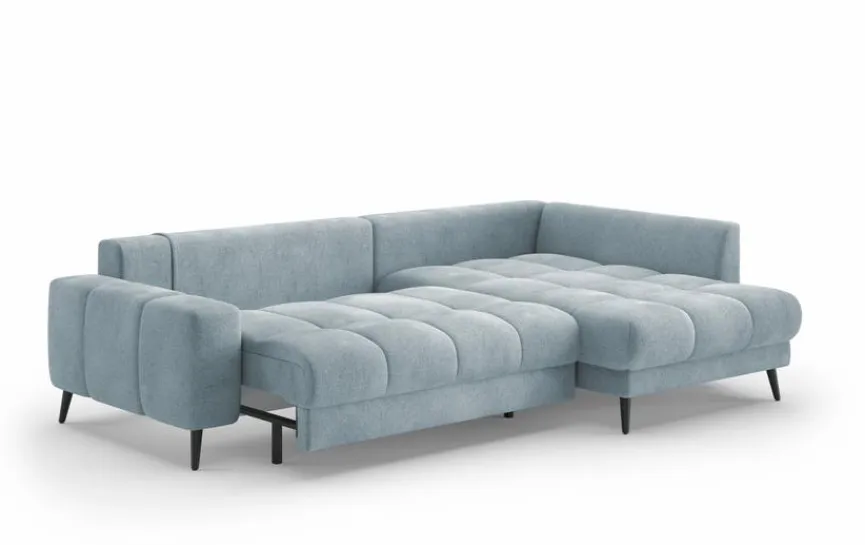 Hot SOMETA Ecksofa Flow de Luxe Blue Grey