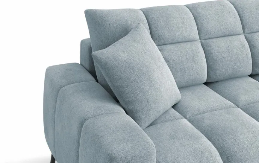 Hot SOMETA Ecksofa Flow de Luxe Blue Grey