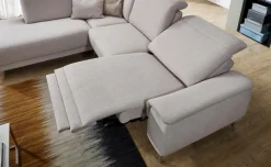 Hot DIETSCH Ecksofa Fortuna Platin