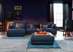 SCHÖNER WOHNEN-Kollektion Ecksofa Garbo Navy