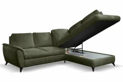 Clearance Ecksofa Geneva Grün