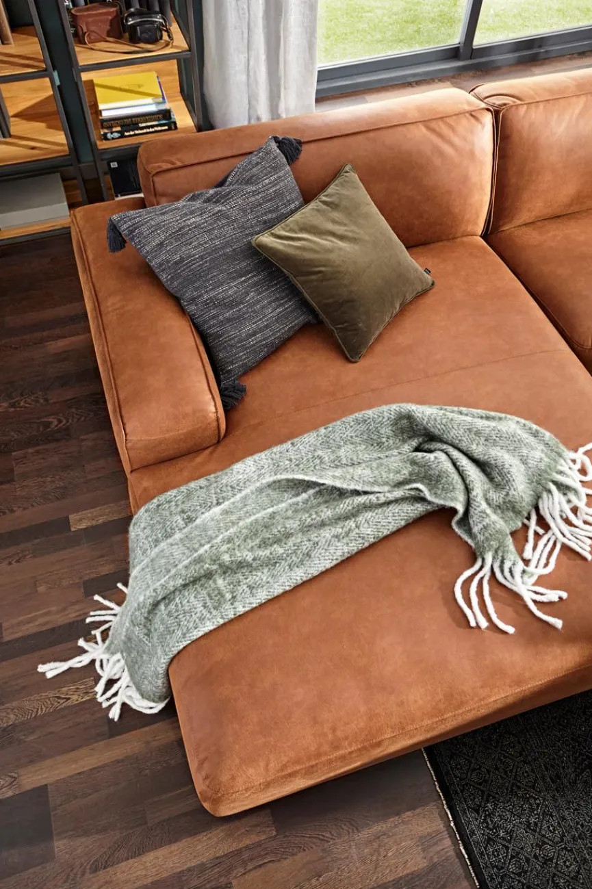 Discount MAISON Ecksofa Houston Camel