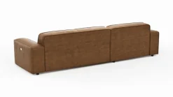 Outlet MAISON Ecksofa Houston Camel