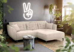 Hot Ecksofa Janek Hellbeige