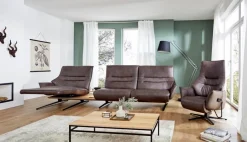 Outlet himolla Ecksofa Karlsfeld Dunkelbraun