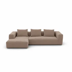 Outlet Nordic Collection Ecksofa Kornum Cord Beige