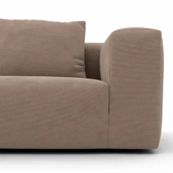 Outlet Nordic Collection Ecksofa Kornum Cord Beige