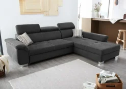 Hot Ecksofa Landshut Anthrazit