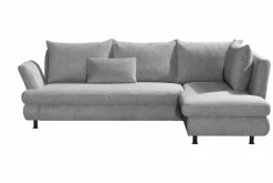 Best Ecksofa Leo Hellgrau