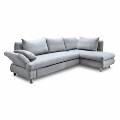 Discount Ecksofa Leo Grau