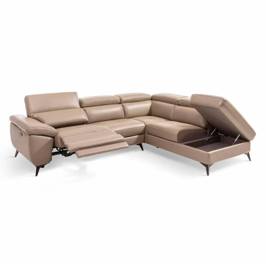 Hot Ecksofa Lioni Braun