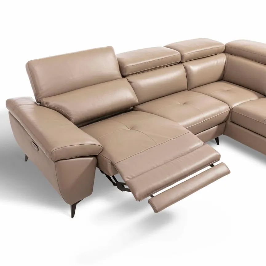 Hot Ecksofa Lioni Braun