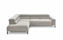 Outlet Portobello Ecksofa Livingston Silber