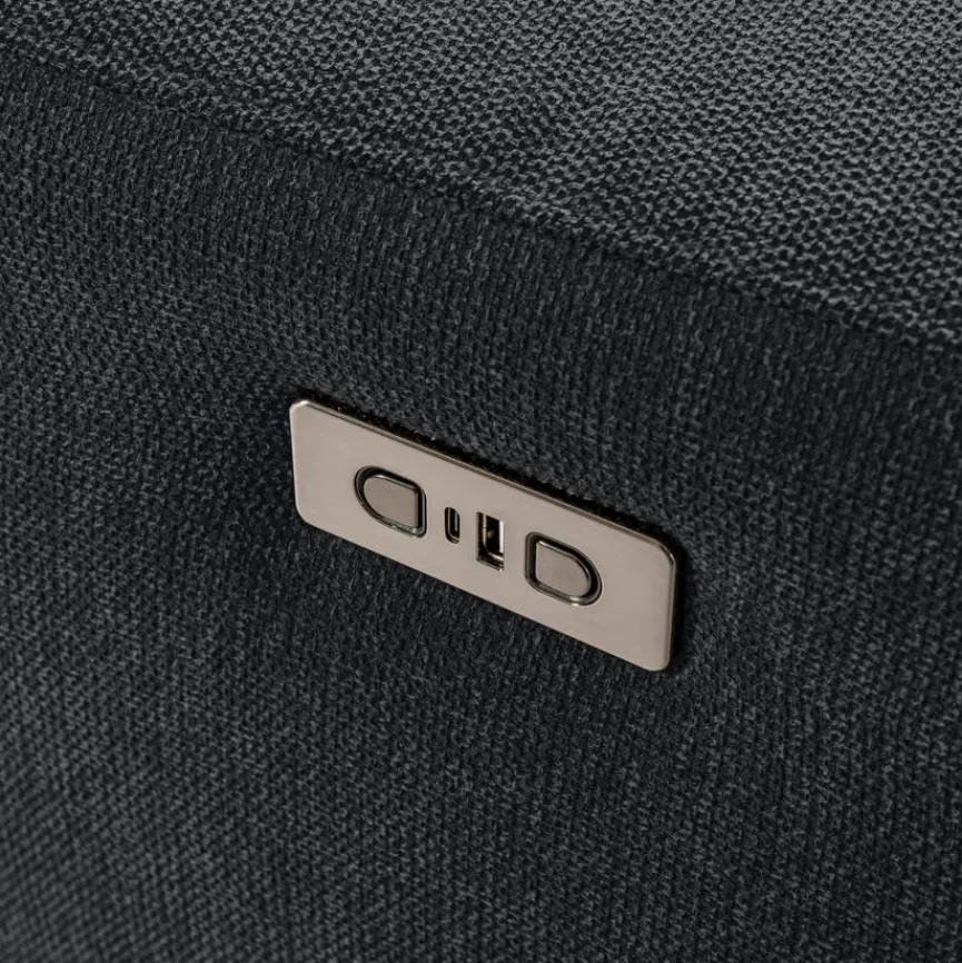 Online BOOOM Ecksofa Magic Graphite