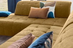 Best Segmüller Werkstätten Ecksofa Marlo Mustard