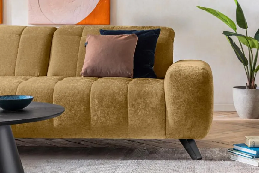 Best Segmüller Werkstätten Ecksofa Marlo Mustard