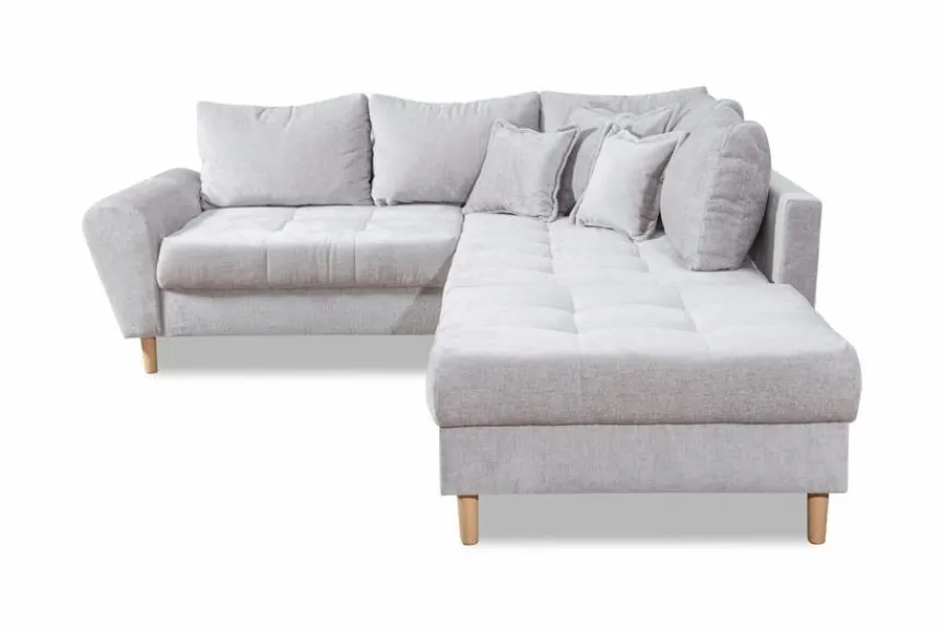 BOOOM Ecksofa mit Hocker Rice