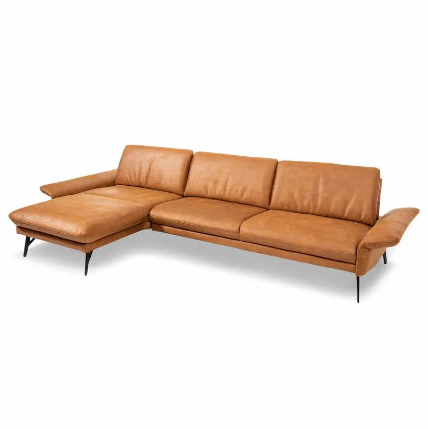 New himolla Ecksofa Monheim Cognac