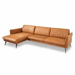 New himolla Ecksofa Monheim Cognac