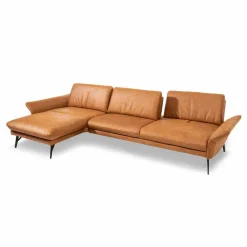 New himolla Ecksofa Monheim Cognac